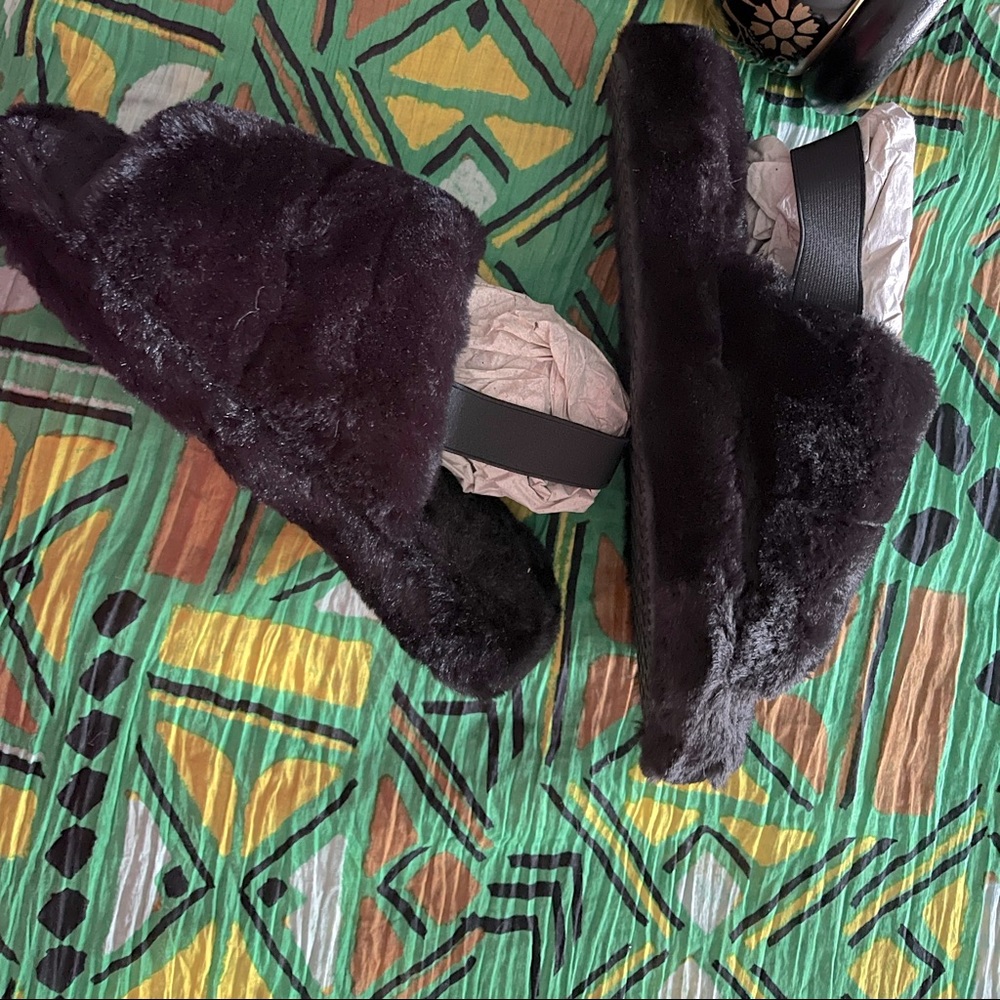 Ladies soft slippers indoor/outdoor